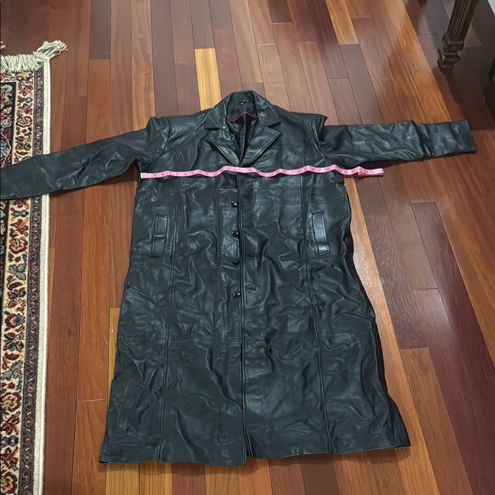 Brand new Women's Black faux Leather Coat